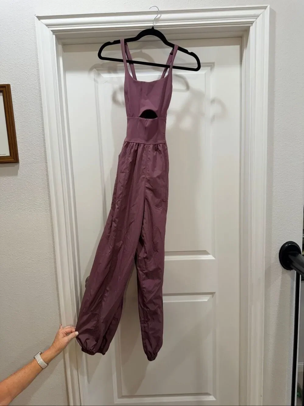 FP Movement Activewear Jumpsuit Romper Athleisure Open Back Strappy Size XS NWOT